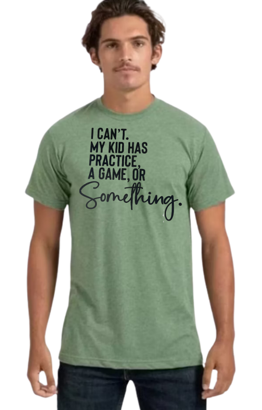 Short Sleeve heather crew neck T-shirt